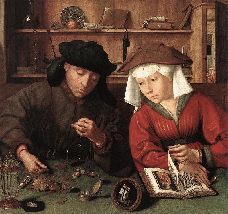 MASSYS, Quentin The Moneylender and his Wife sg oil painting image
